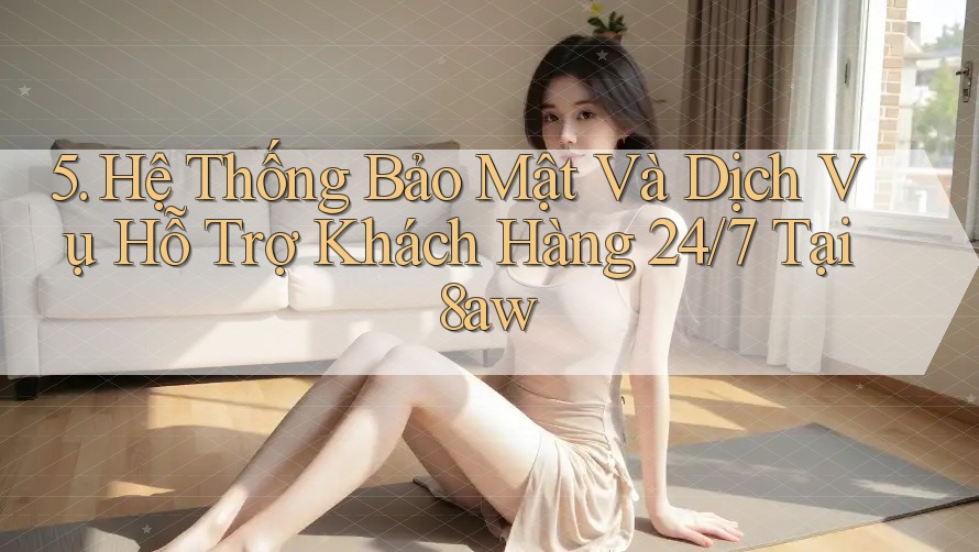 5. Hệ Thống Bảo Mật Và Dịch Vụ Hỗ Trợ Khách Hàng 24/7 Tại 8aw 5. Hệ Thống Bảo Mật Và Dịch Vụ Hỗ Trợ Khách Hàng 24/7 Tại 8aw