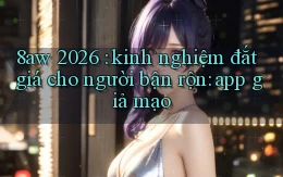 8aw 2026 kinh nghiệm đắt giá cho người bận rộn app giả mạo