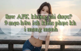 8aw APK không cài được 9 mẹo hữu ích khắc phục khi mạng mạnh