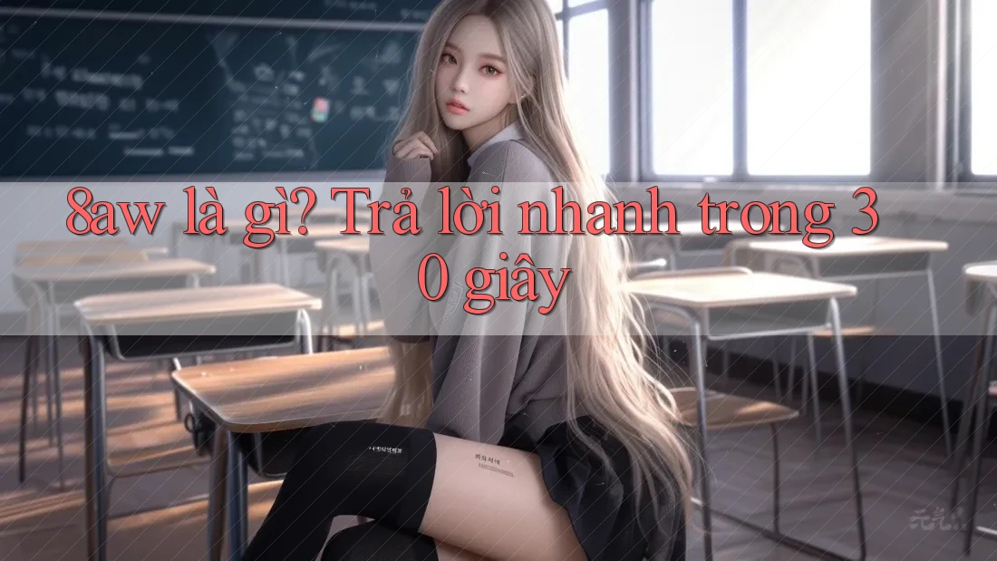 8aw là gì? Trả lời nhanh trong 30 giây 8aw là gì? Trả lời nhanh trong 30 giây