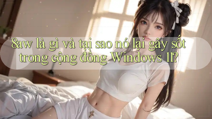 8aw là gì và tại sao nó lại gây sốt trong cộng đồng Windows 11?
