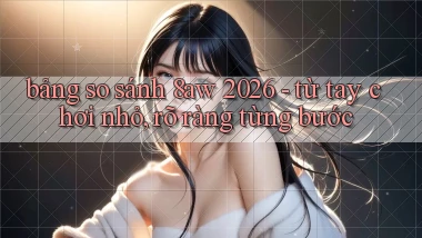bảng so sánh 8aw 2026   từ tay chơi nhỏ, rõ ràng từng bước