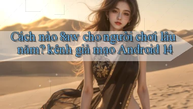 Cách nào 8aw cho người chơi lâu năm kênh giả mạo Android 14