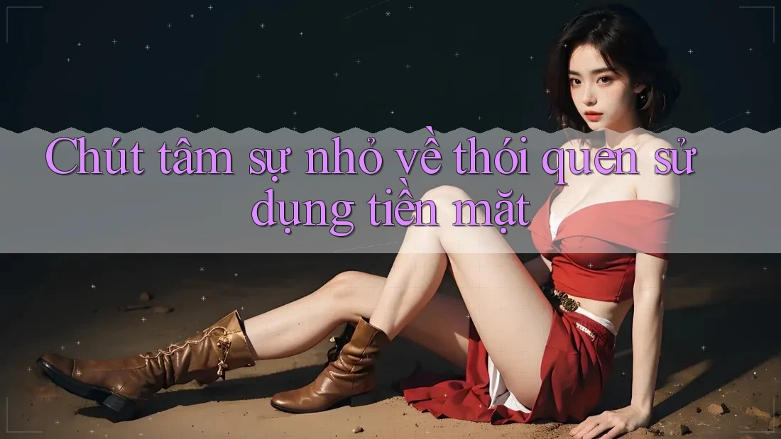 Chút tâm sự nhỏ về thói quen sử dụng tiền mặt Chút tâm sự nhỏ về thói quen sử dụng tiền mặt