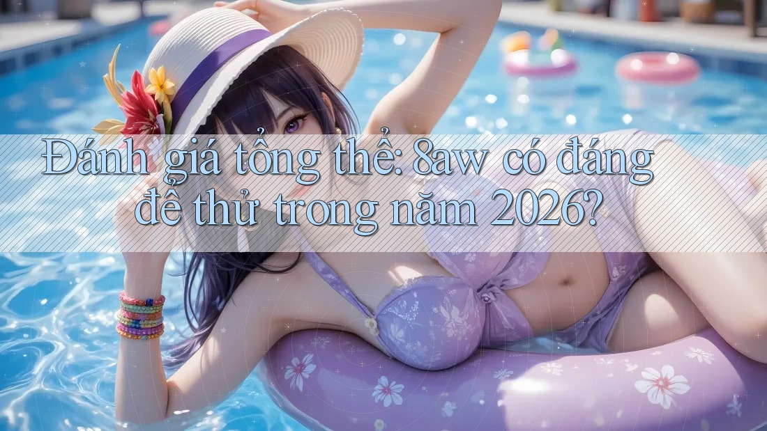 Đánh giá tổng thể: 8aw có đáng để thử trong năm 2026? Đánh giá tổng thể: 8aw có đáng để thử trong năm 2026?