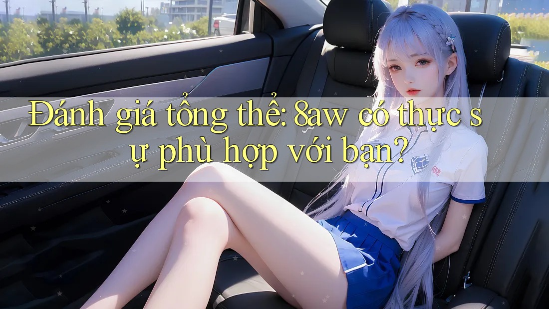 Đánh giá tổng thể: 8aw có thực sự phù hợp với bạn? Đánh giá tổng thể: 8aw có thực sự phù hợp với bạn?