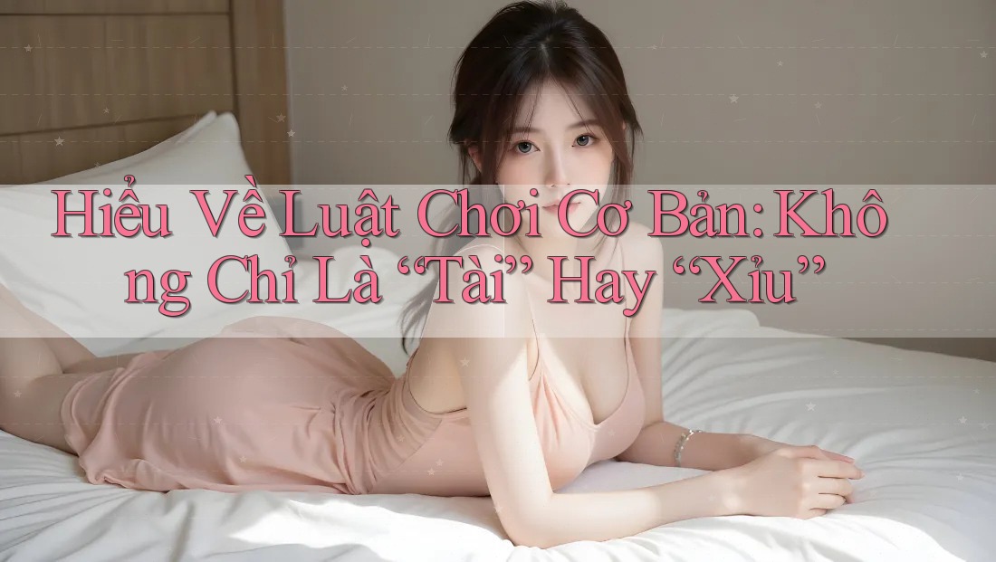 Hiểu Về Luật Chơi Cơ Bản: Không Chỉ Là “Tài” Hay “Xỉu”