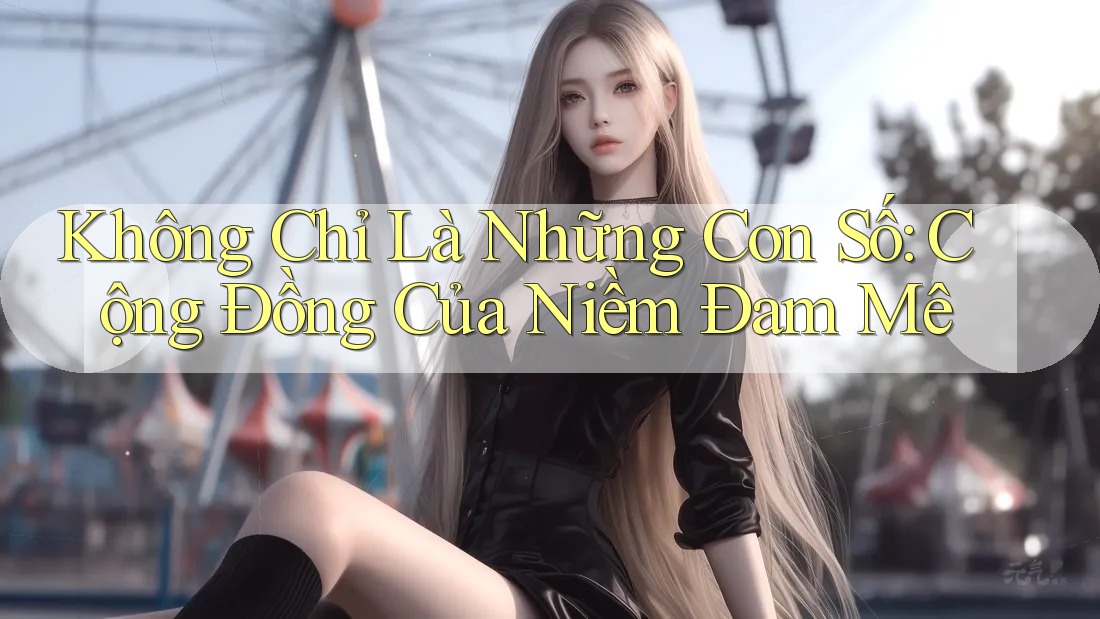 Không Chỉ Là Những Con Số: Cộng Đồng Của Niềm Đam Mê Không Chỉ Là Những Con Số: Cộng Đồng Của Niềm Đam Mê