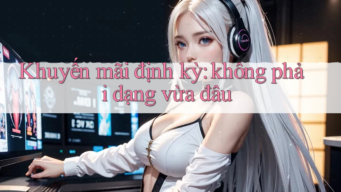 Khuyến mãi định kỳ: không phải dạng vừa đâu Khuyến mãi định kỳ: không phải dạng vừa đâu