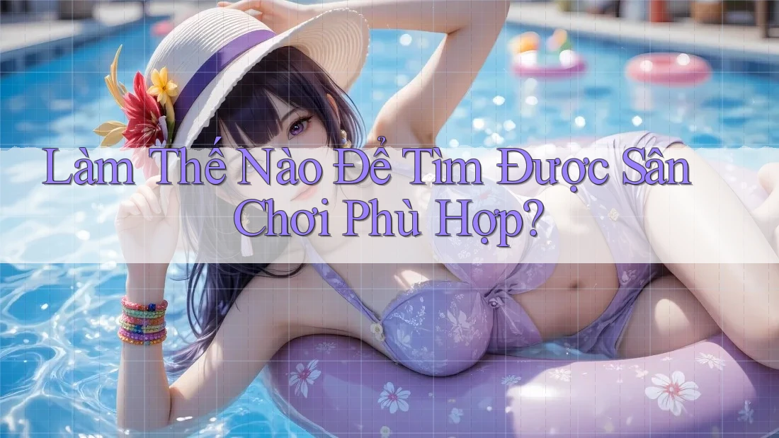 Làm Thế Nào Để Tìm Được Sân Chơi Phù Hợp?