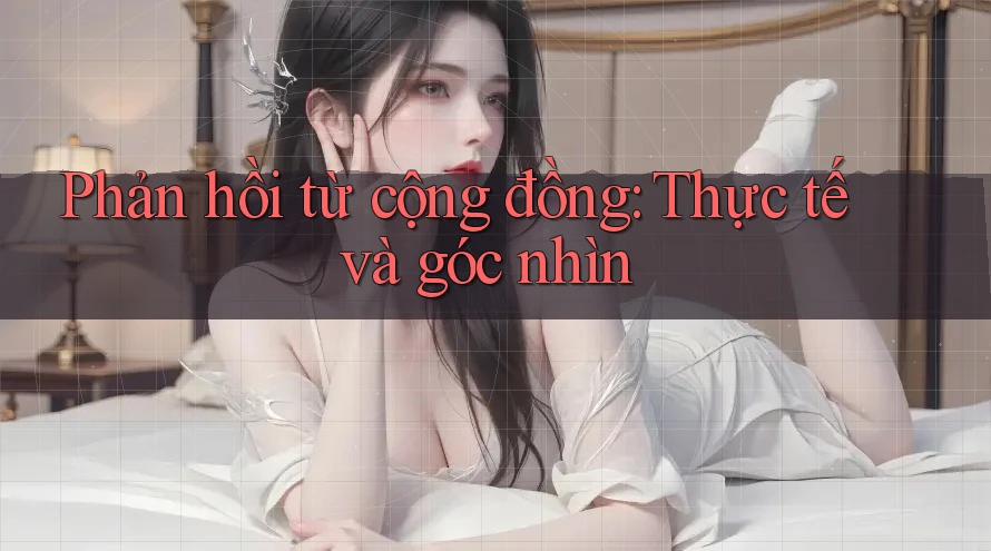 Phản hồi từ cộng đồng: Thực tế và góc nhìn Phản hồi từ cộng đồng: Thực tế và góc nhìn