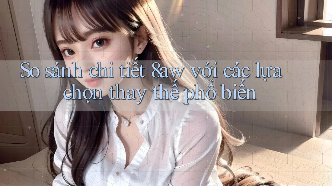 So sánh chi tiết 8aw với các lựa chọn thay thế phổ biến
