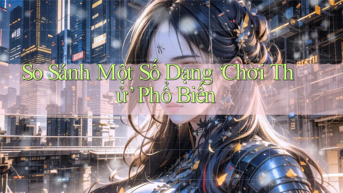 So Sánh Một Số Dạng ‘Chơi Thử’ Phổ Biến So Sánh Một Số Dạng ‘Chơi Thử’ Phổ Biến