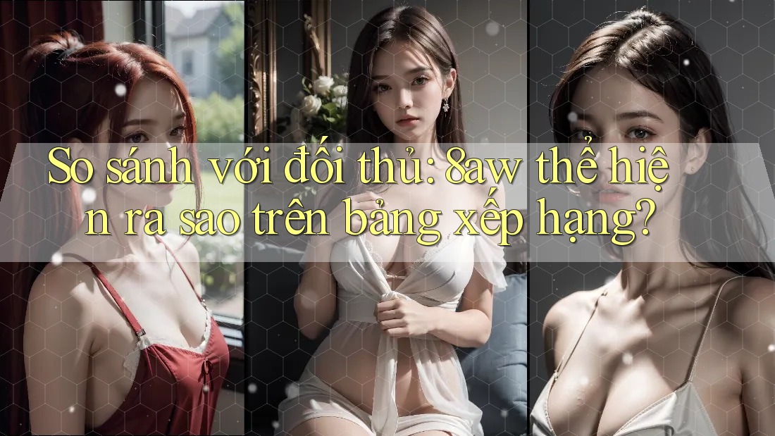 So sánh với đối thủ: 8aw thể hiện ra sao trên bảng xếp hạng? So sánh với đối thủ: 8aw thể hiện ra sao trên bảng xếp hạng?