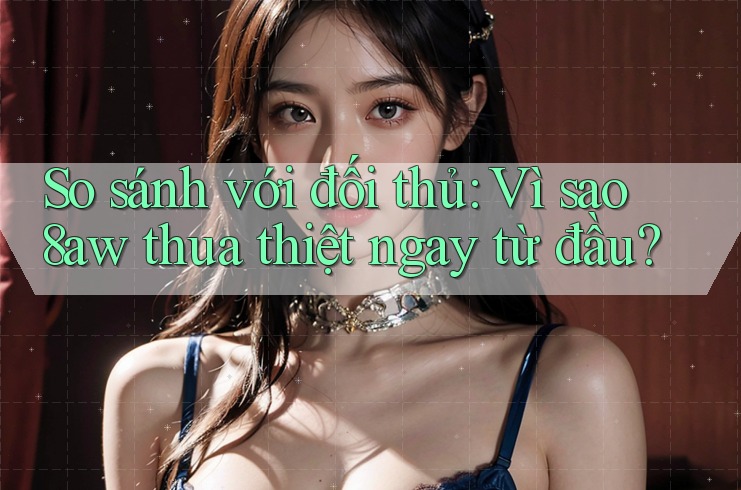 So sánh với đối thủ: Vì sao 8aw thua thiệt ngay từ đầu? So sánh với đối thủ: Vì sao 8aw thua thiệt ngay từ đầu?