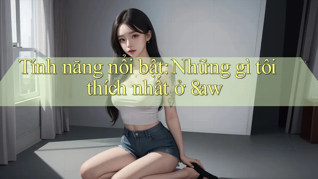 Tính năng nổi bật: Những gì tôi thích nhất ở 8aw Tính năng nổi bật: Những gì tôi thích nhất ở 8aw