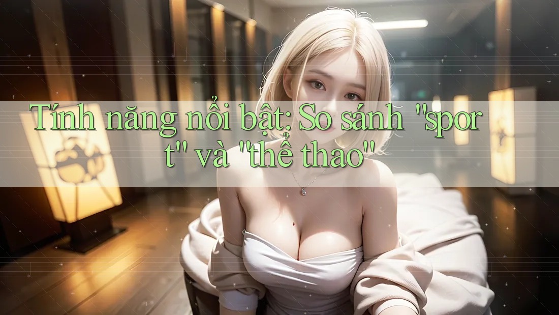 Tính năng nổi bật: So sánh “sport” và “thể thao” Tính năng nổi bật: So sánh “sport” và “thể thao”