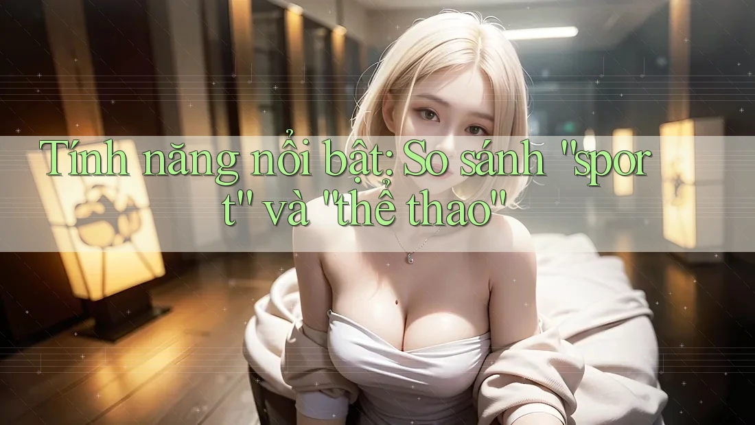 Tính năng nổi bật: So sánh “sport” và “thể thao” Tính năng nổi bật: So sánh “sport” và “thể thao”