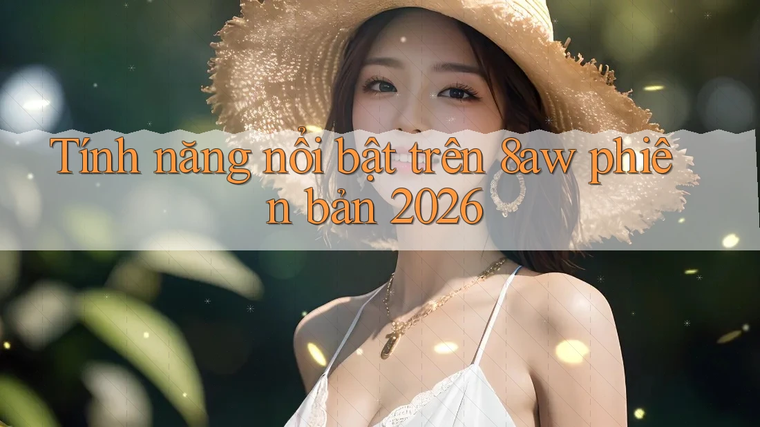 Tính năng nổi bật trên 8aw phiên bản 2026 Tính năng nổi bật trên 8aw phiên bản 2026