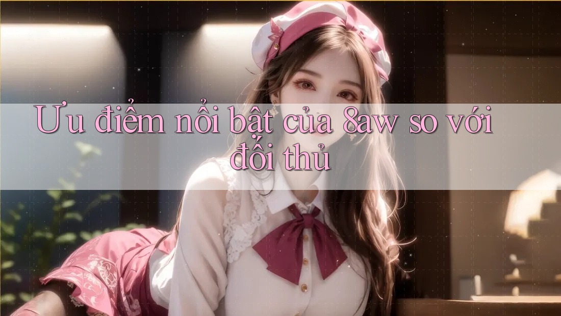 Ưu điểm nổi bật của 8aw so với đối thủ Ưu điểm nổi bật của 8aw so với đối thủ