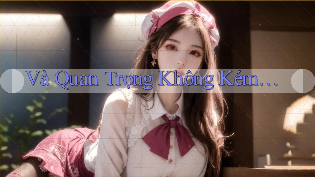 Và Quan Trọng Không Kém… Và Quan Trọng Không Kém…