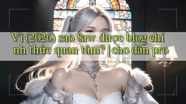 Vì (2026) sao 8aw được blog chính thức quan tâm cho dân pro