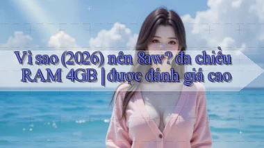 Vì sao (2026) nên 8aw đa chiều RAM 4GB được đánh giá cao