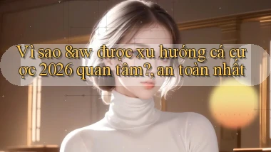 Vì sao 8aw được xu hướng cá cược 2026 quan tâm, an toàn nhất
