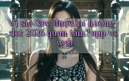 Vì sao 8aw được xu hướng slot 2026 quan tâm app vs web