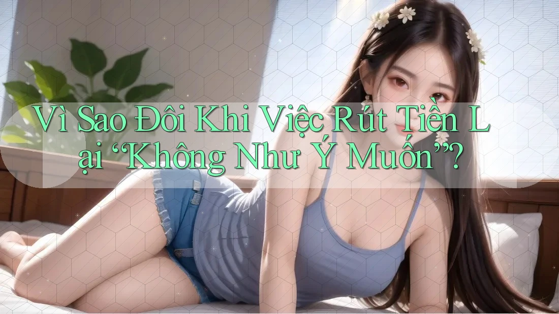 Vì Sao Đôi Khi Việc Rút Tiền Lại “Không Như Ý Muốn”? Vì Sao Đôi Khi Việc Rút Tiền Lại “Không Như Ý Muốn”?